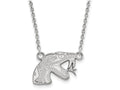 LogoArt Sterling Silver Florida Aandm University Small Pendant Necklace
