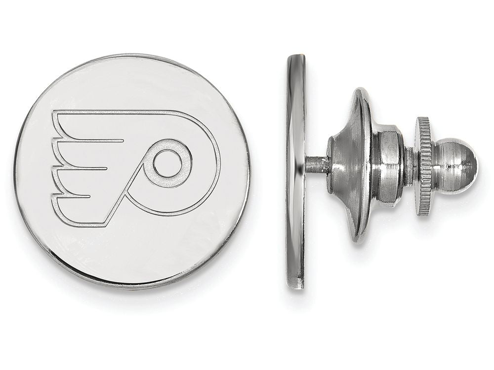 LogoArt Sterling Silver Philadelphia Flyers Lapel Pin