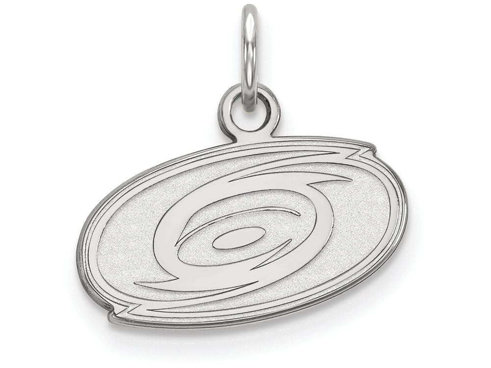 LogoArt Sterling Silver Carolina Hurricanes Xs Pendant Necklace