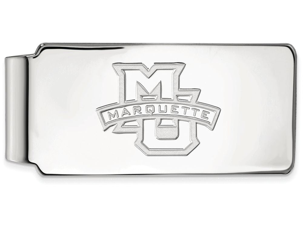 Logoart 925 Sterling Silver Marquette University Money Clip