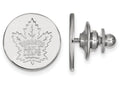LogoArt Sterling Silver Toronto Maple Leafs Lapel Pin