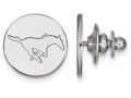 LogoArt Sterling Silver Southern Methodist University Tie Tac