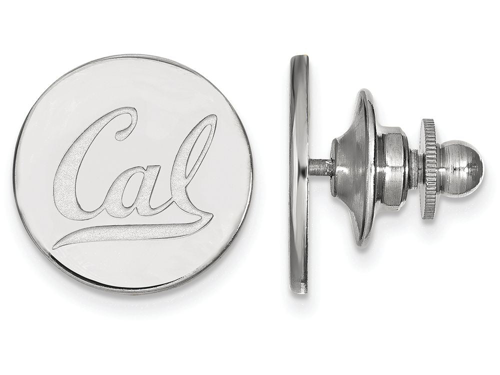 LogoArt Sterling Silver University Of California Berkeley Lapel Pin