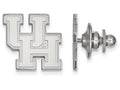 LogoArt Sterling Silver University Of Houston Lapel Pin