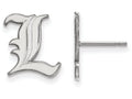 LogoArt Sterling Silver University Of Louisville Small Post Earrings