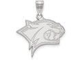 LogoArt Sterling Silver University Of New Hampshire Large Pendant Necklace