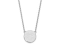 LogoArt Sterling Silver University Of New Mexico Large Pendant Necklace