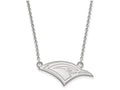 LogoArt Sterling Silver The University Of Tennessee At Chattanooga Small Pendant Necklace