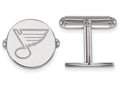 LogoArt Sterling Silver St. Louis Blues Cuff Links
