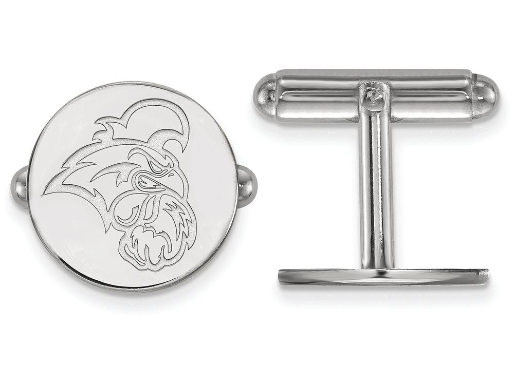 LogoArt Sterling Silver Coastal Carolina University Cuff Link