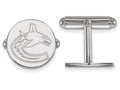 LogoArt Sterling Silver Vancouver Canucks Cuff Links