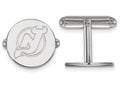 LogoArt Sterling Silver New Jersey Devils Cuff Links