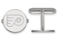 LogoArt Sterling Silver Philadelphia Flyers Cuff Links