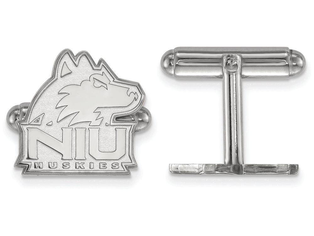 LogoArt Sterling Silver Northern Illinois University Cuff Link