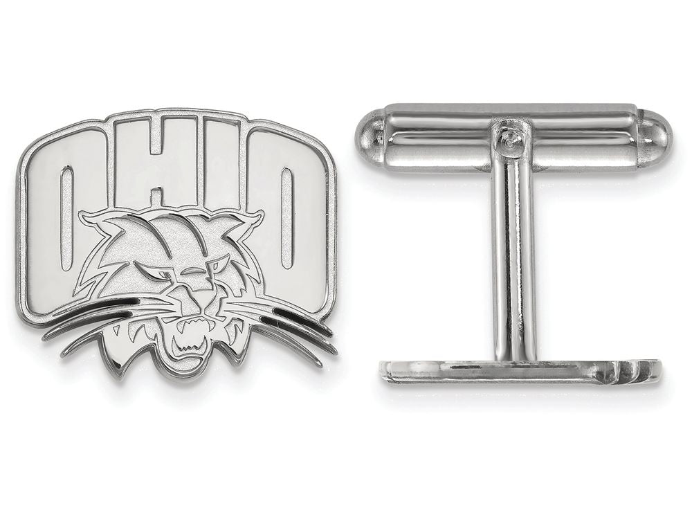 LogoArt Sterling Silver Ohio University Cuff Link