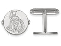 LogoArt Sterling Silver Ottawa Senators Cuff Links
