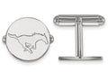 LogoArt Sterling Silver Southern Methodist University Cuff Link