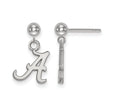LogoArt Sterling Silver University Of Alabama Earrings Dangle Ball