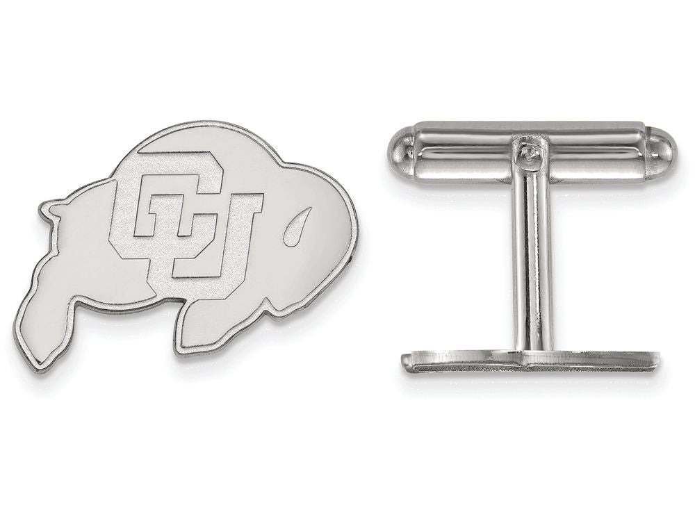 LogoArt Sterling Silver University Of Colorado Cuff Link