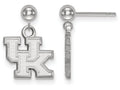 LogoArt Sterling Silver University Of Kentucky Earrings Dangle Ball