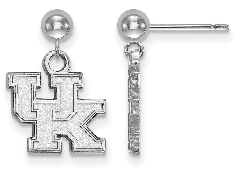 LogoArt Sterling Silver University Of Kentucky Earrings Dangle Ball