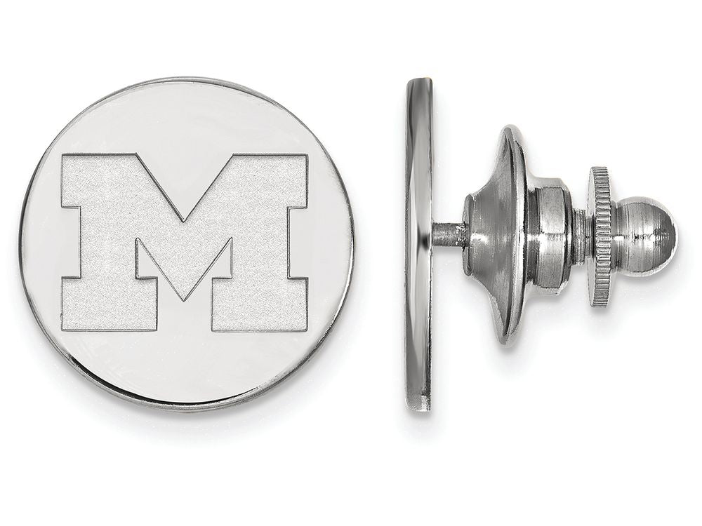 LogoArt Sterling Silver Michigan (univ Of) Tie Tac