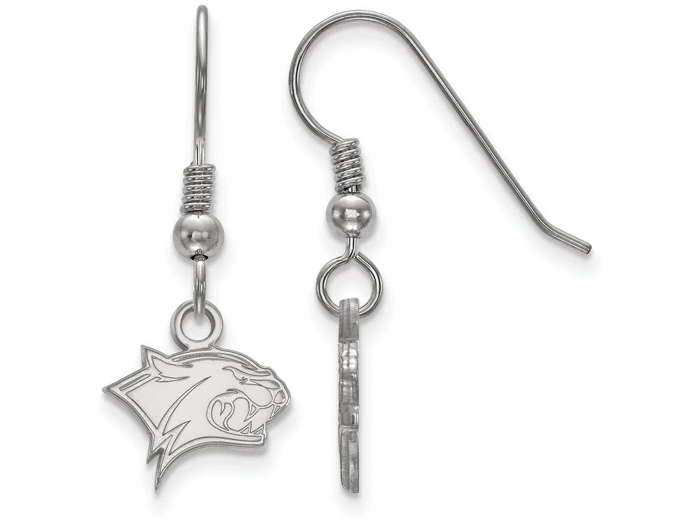 LogoArt Sterling Silver University Of New Hampshire Xs Dangle Earrings Wire