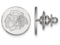 LogoArt Sterling Silver Chicago Blackhawks Lapel Pin