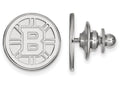 LogoArt Sterling Silver Boston Bruins Lapel Pin