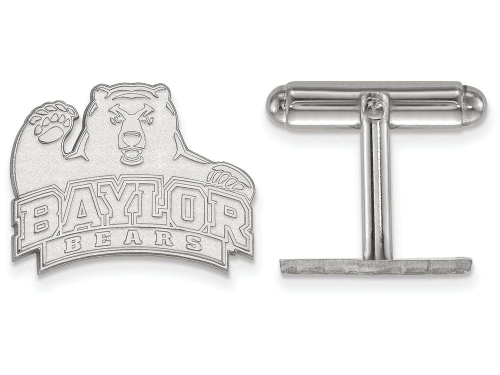 LogoArt Sterling Silver Baylor University Cuff Link