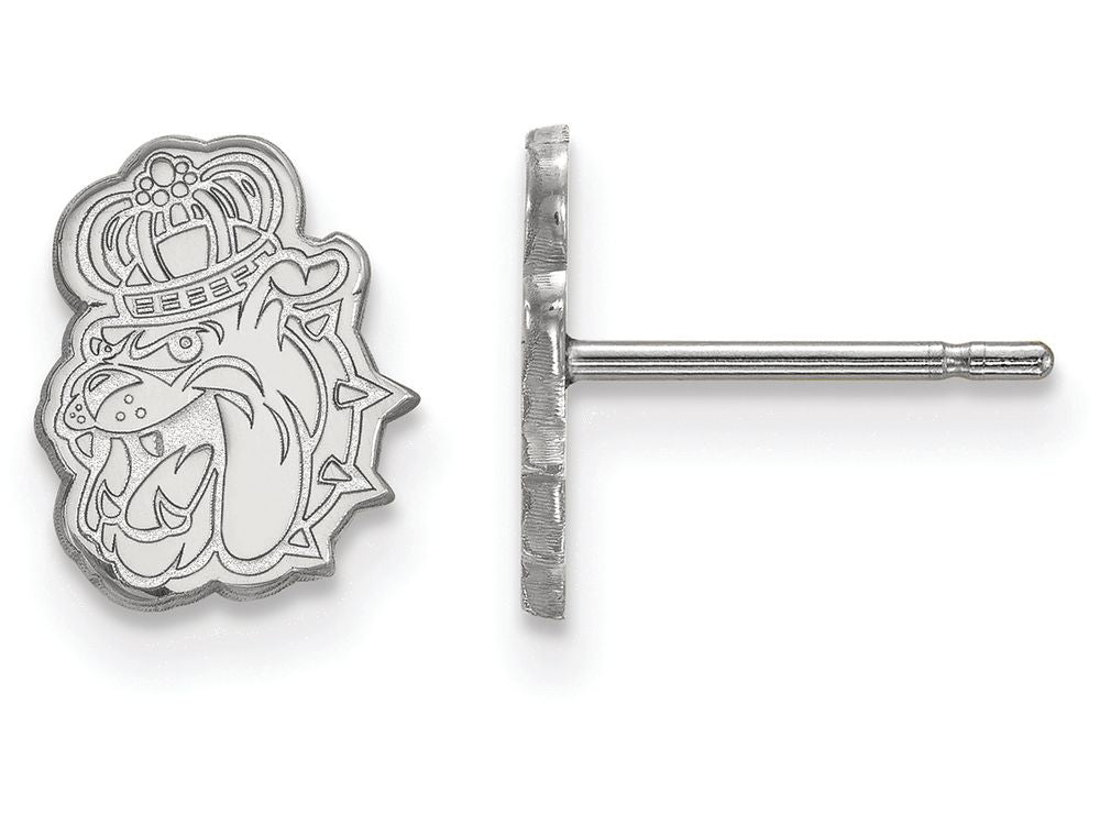 LogoArt Sterling Silver James Madison University Xs Post Earrings