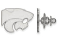 LogoArt Sterling Silver Kansas State University Lapel Pin