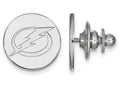 LogoArt Sterling Silver Tampa Bay Ligtning Lapel Pin