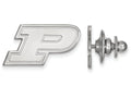 LogoArt Sterling Silver Purdue Lapel Pin
