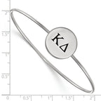 LogoArt Sterling Silver Rutgers Pendant Necklace In Heart