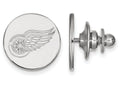 LogoArt Sterling Silver Detroit Red Wings Lapel Pin