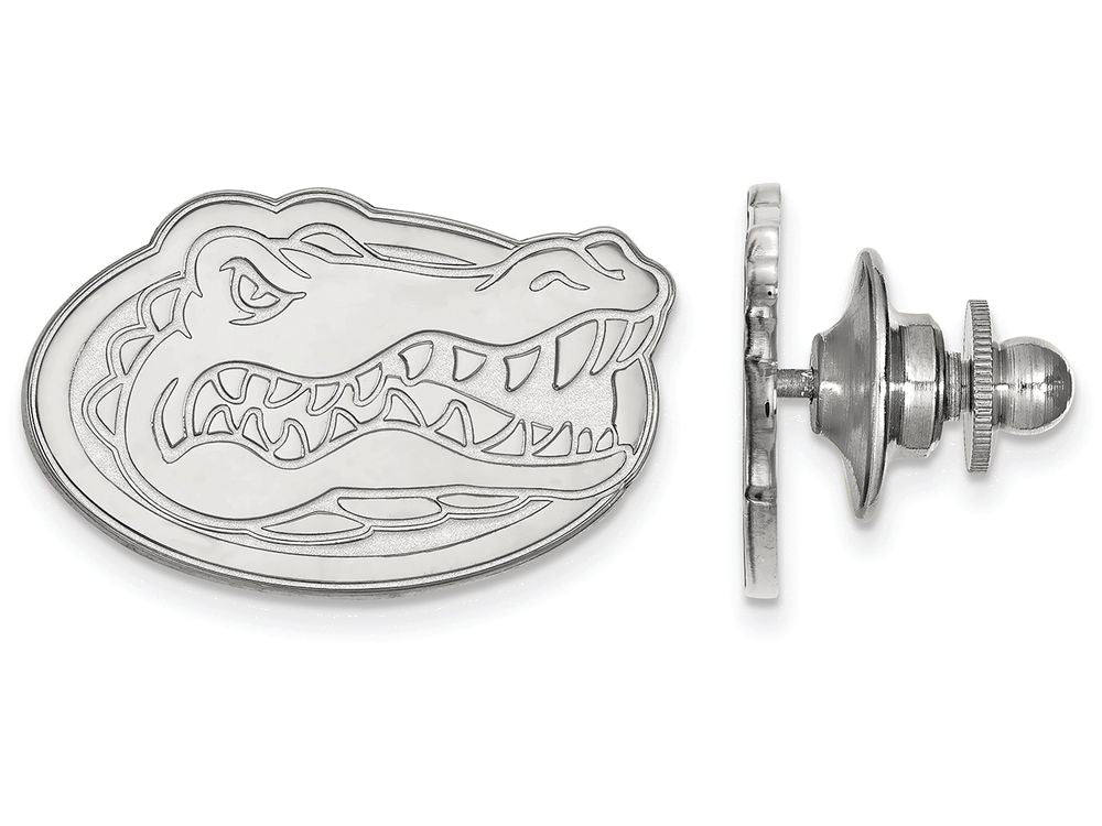 LogoArt Sterling Silver University Of Florida Lapel Pin