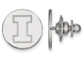 LogoArt Sterling Silver University Of Illinois Lapel Pin