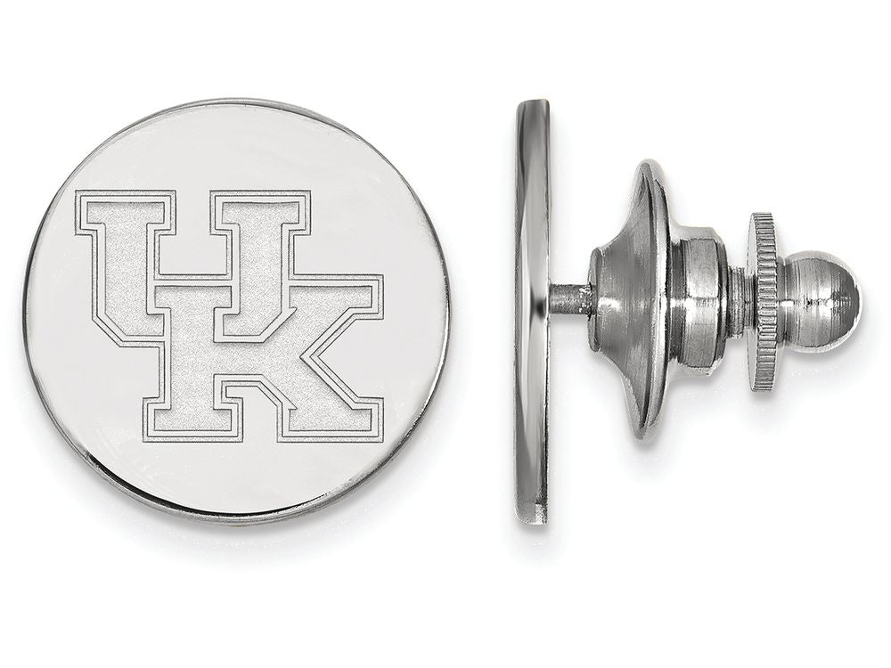 LogoArt Sterling Silver University Of Kentucky Lapel Pin