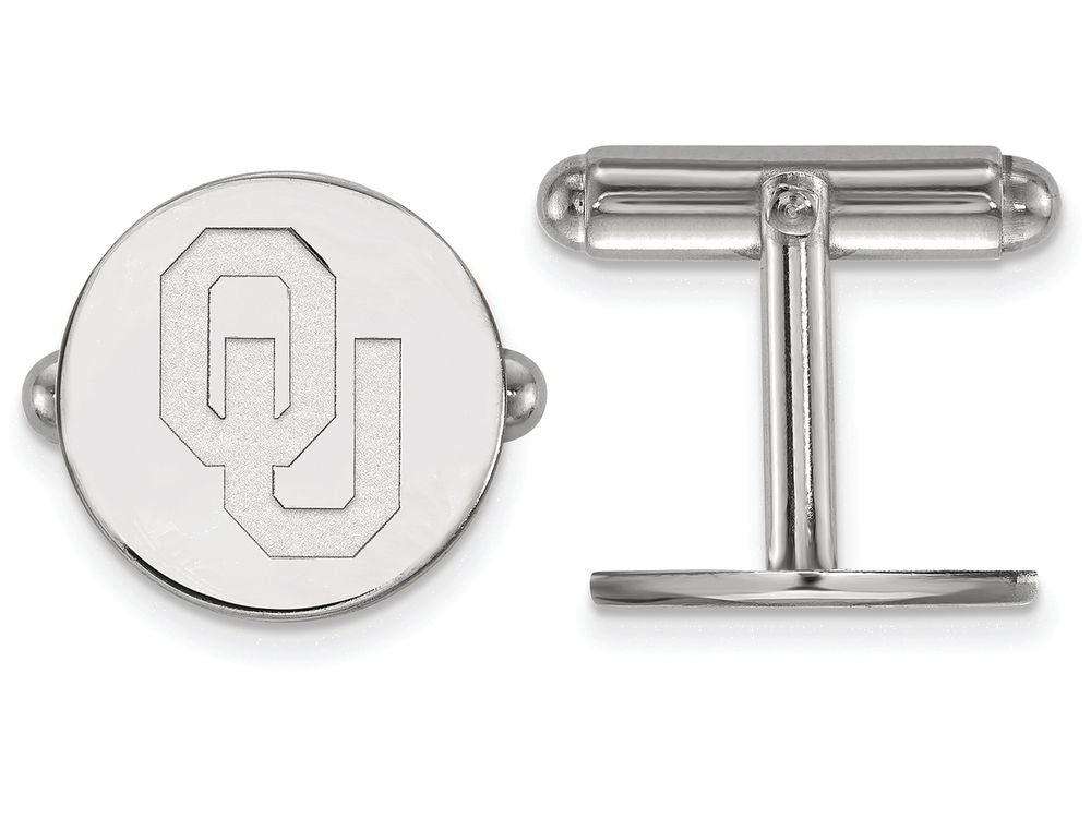 LogoArt Sterling Silver Oklahoma Cuff Link