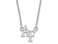 LogoArt Sterling Silver United States Air Force Academy Small Pendant Necklace