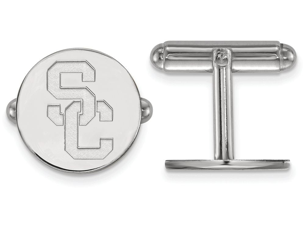 Logoart 925 Sterling Silver University Of Southern California Cuff Link
