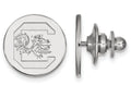 LogoArt Sterling Silver University Of South Carolina Lapel Pin