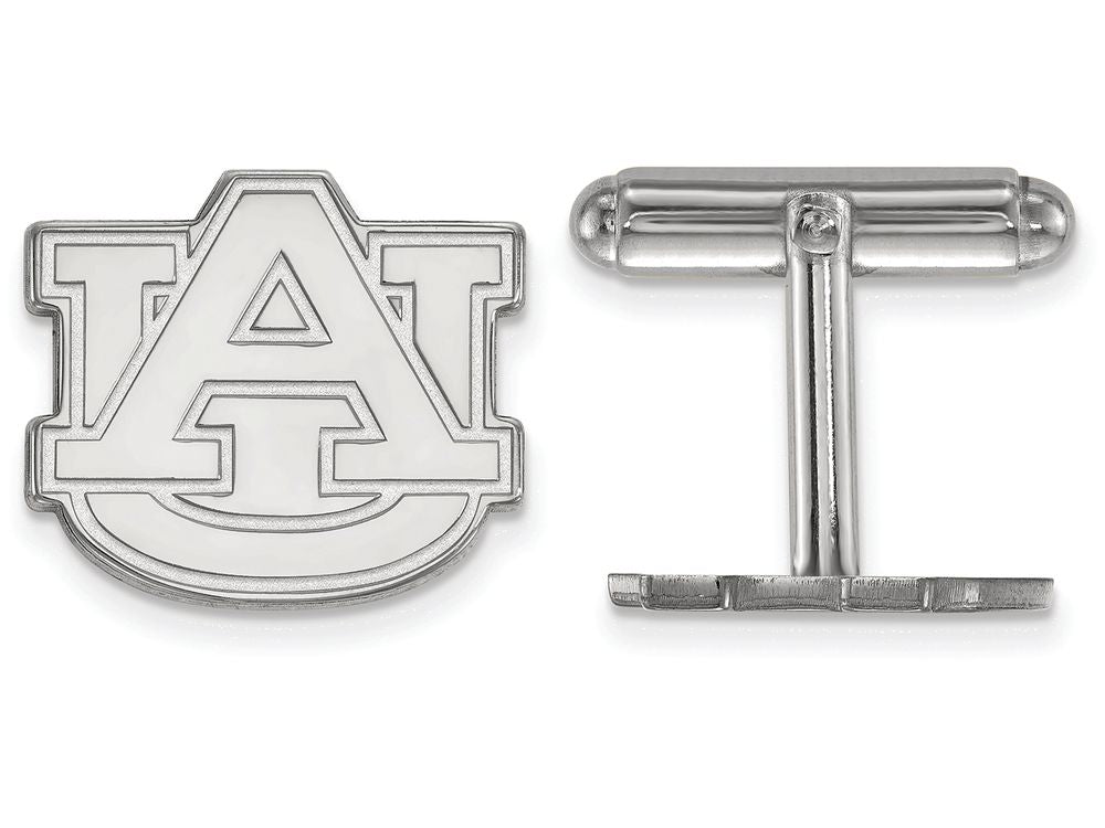 LogoArt Sterling Silver Auburn University Cuff Link