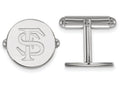 LogoArt Sterling Silver Florida State University Cuff Link