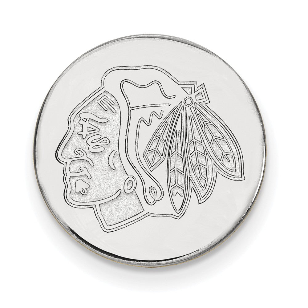 LogoArt Sterling Silver Tampa Bay Lightning Cuff Links