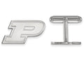 LogoArt Sterling Silver Purdue Cuff Link