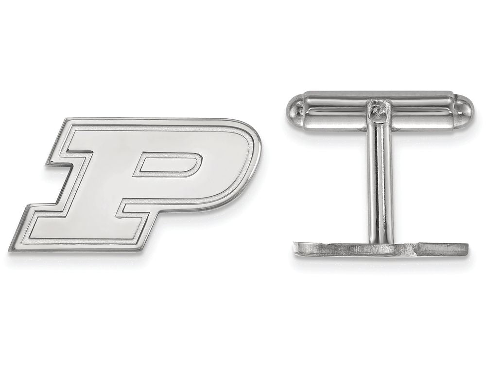 LogoArt Sterling Silver Purdue Cuff Link
