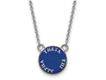 LogoArt Sterling Silver Theta Phi Alpha Extra Small Enameled Pendant Necklace With 18 Inch