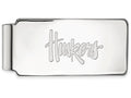 Logoart 925 Sterling Silver University Of Nebraska Money Clip